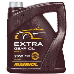 4Л - 75W90 EXTRA GL4 GL5 Getriebeoel MANNOL 8103 трансмиссионное масло